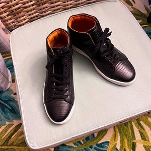Frye Italian Made Alexis High Top Sneakers